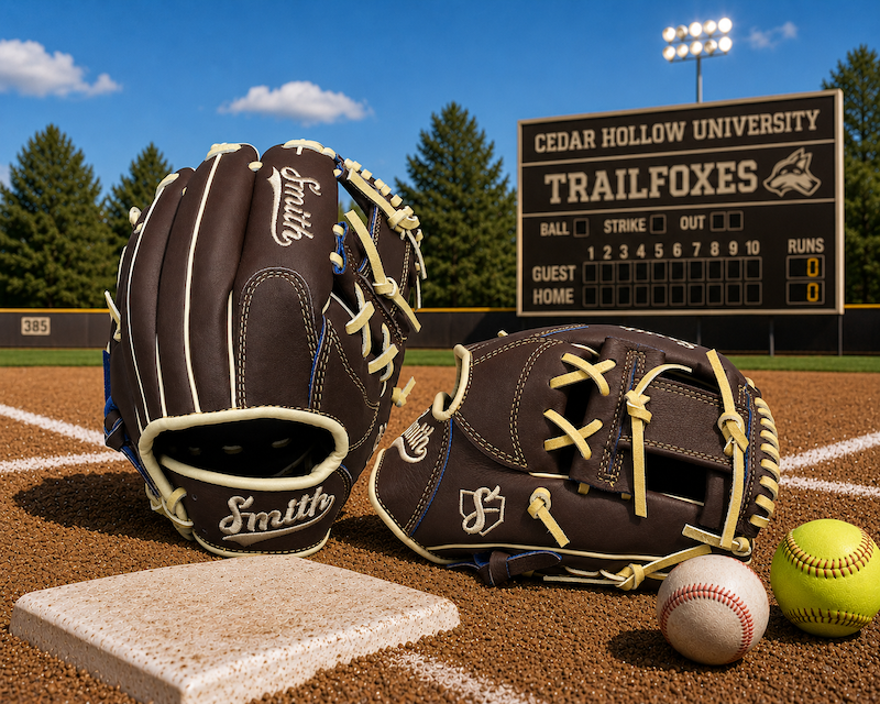 Smith FGIW-Brown n Yellow Baseball and Softball Glove