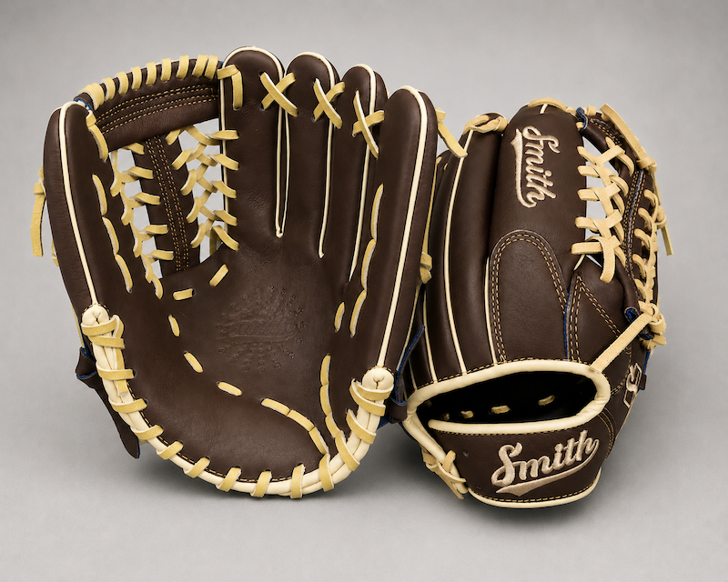 Smith FGNW-Brown n Yellow Baseball and Softball Glove