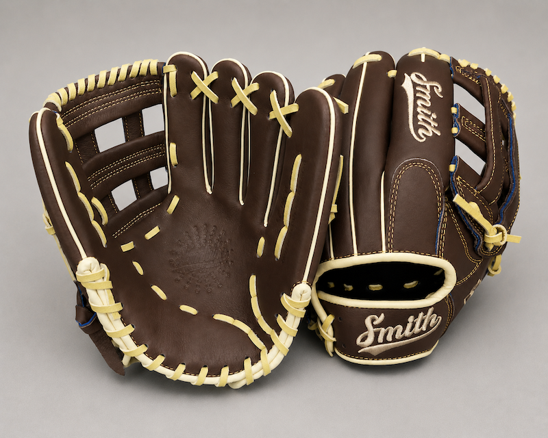 Smith FGHW-Brown n Yellow Baseball and Softball Glove