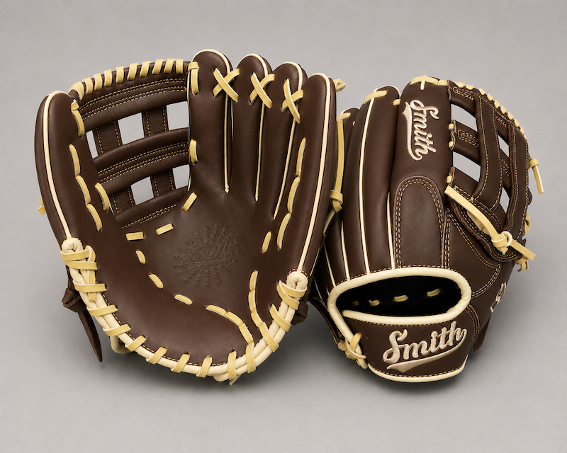 Smith FGHW-Brown n Yellow Baseball and Softball Glove