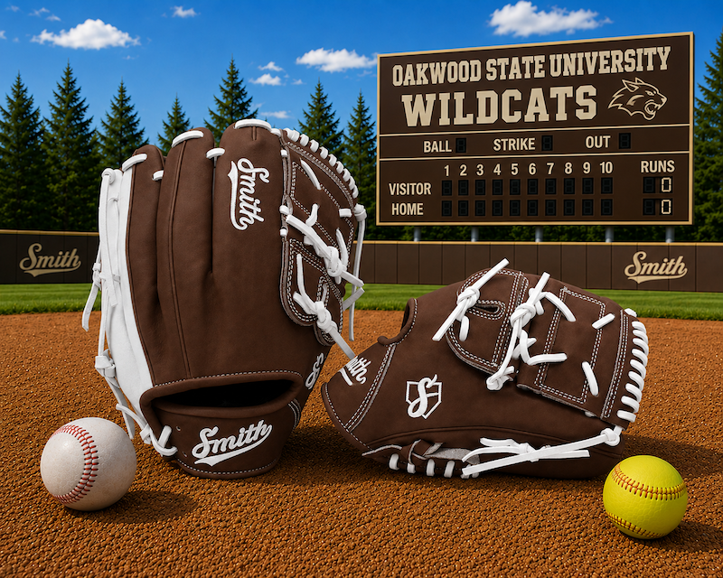 Smith FG2PW-Brown n White Baseball and Softball Glove