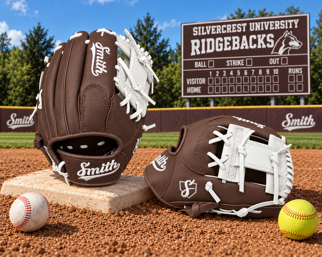 Smith FGIW-Brown n White Web Baseball and Softball Glove