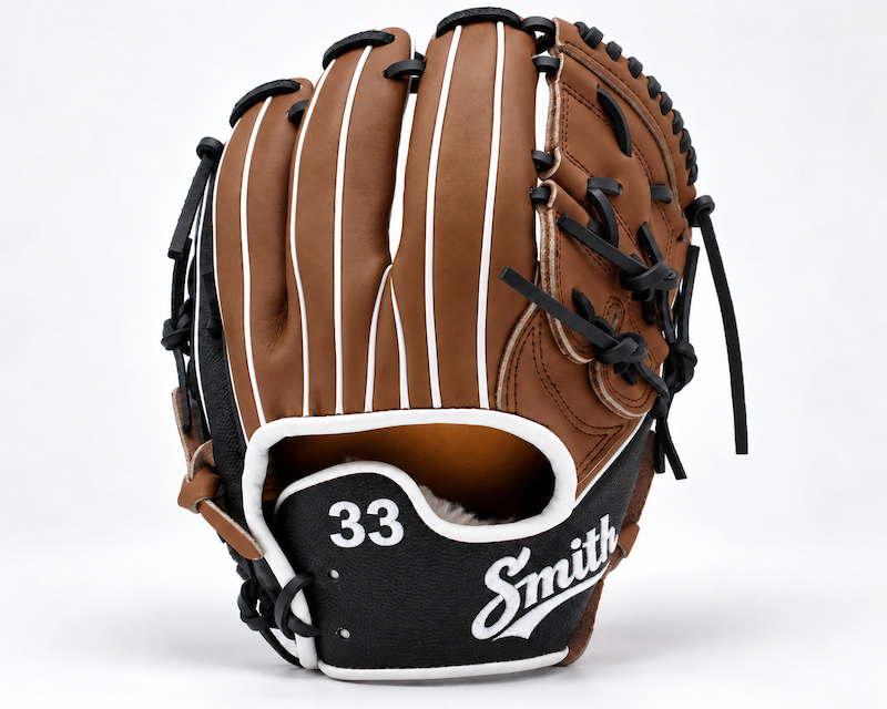 Smith FG2PW-V2-Dark Brown n Black Baseball and Softball Glove