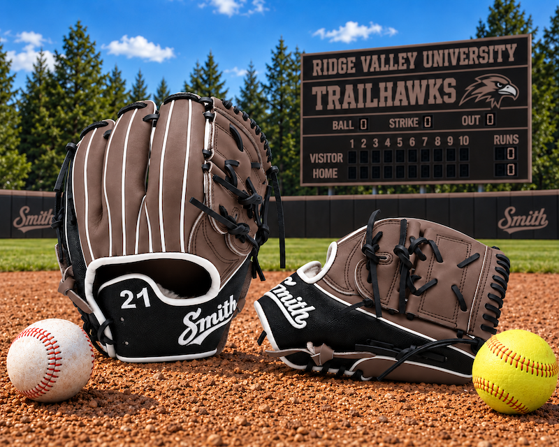Smith FG2PW-V2-Dark Brown n Black Baseball and Softball Glove