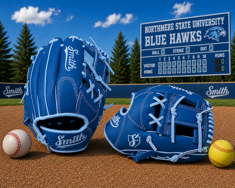Smith FGIW-Blue n Baby Blue Baseball and Softball Glove