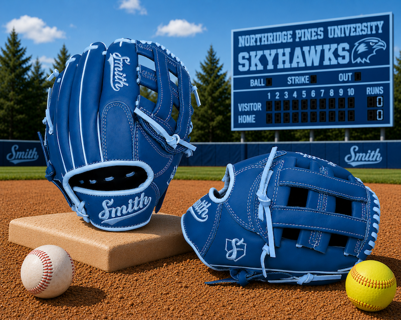 Smith FGHW-Blue n Baby Blue Baseball and Softball Glove