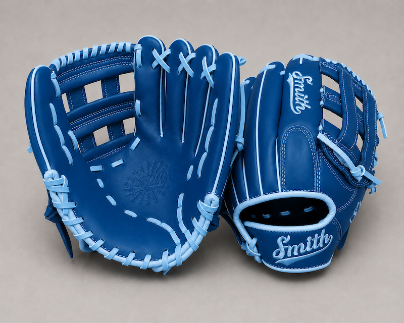 Smith FGHW-Blue n Baby Blue Baseball and Softball Glove