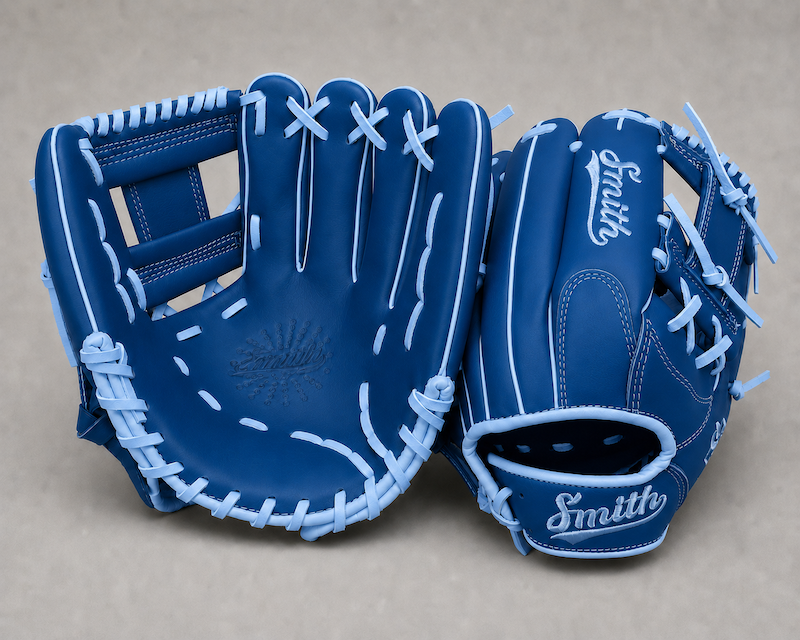 Smith FGIW-Blue n Baby Blue Baseball and Softball Glove
