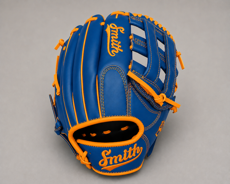 Smith FGHW-Blue n Orange Baseball and Softball Glove