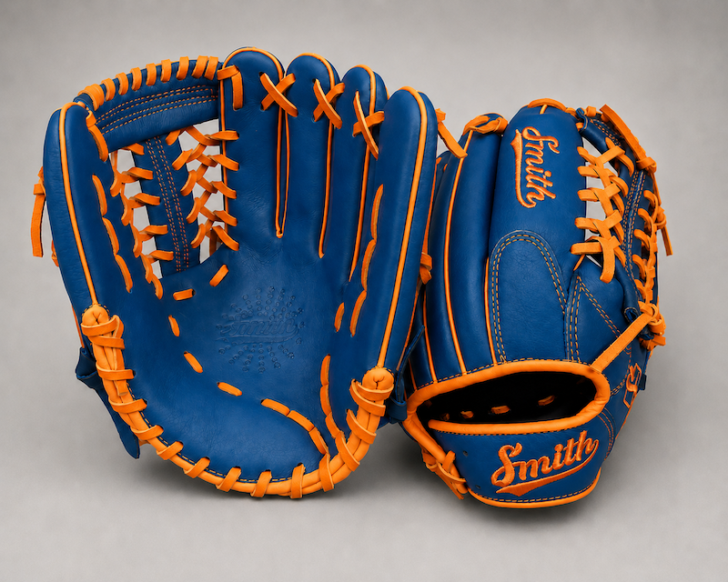 Smith FGNW-Blue n Orange Baseball and Softball Glove