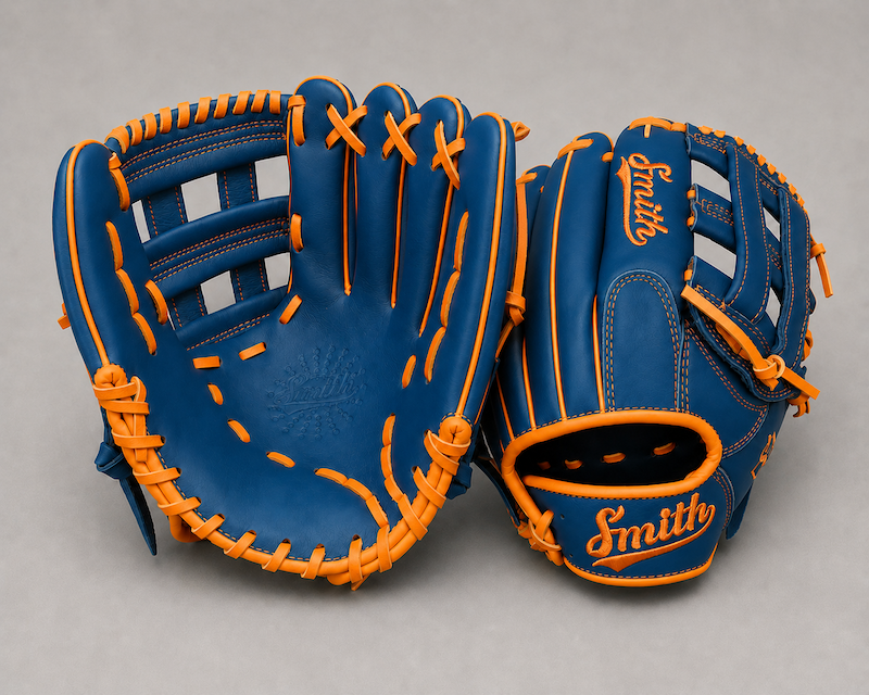 Smith FGHW-Blue n Orange Baseball and Softball Glove