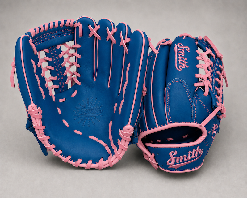 Smith FGNW-Blue n Pink Baseball and Softball Glove