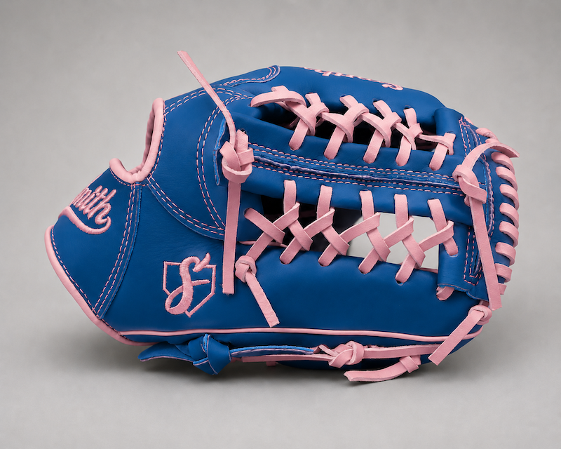 Smith FGNW-Blue n Pink Baseball and Softball Glove