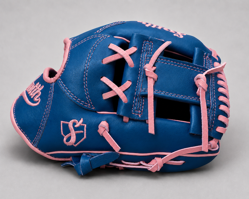 Smith FGIW-Blue n Pink Baseball and Softball Glove