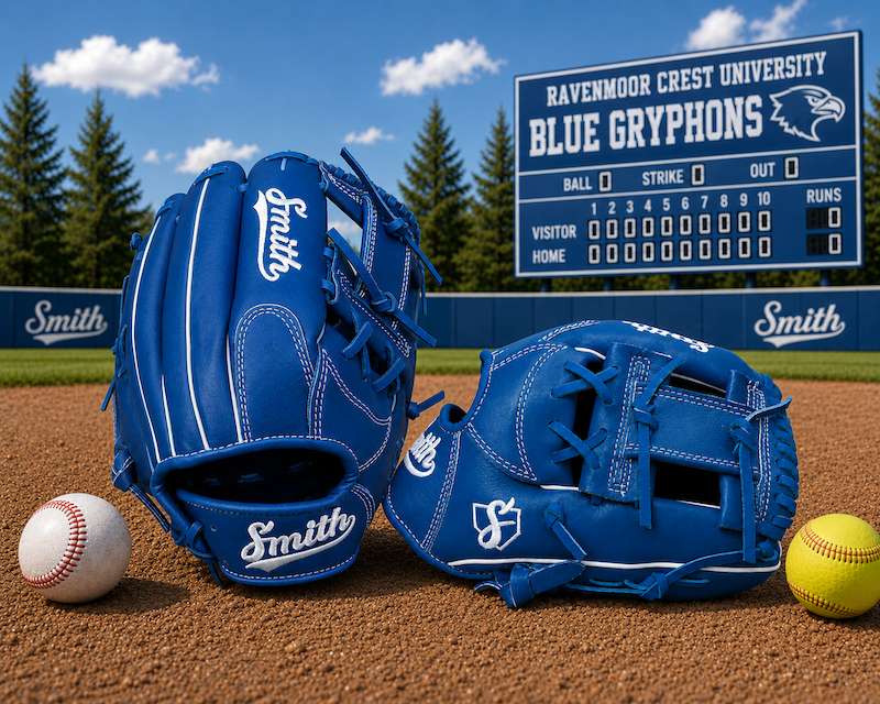 Smith FGIW-Blue n White 2 Baseball and Softball Glove