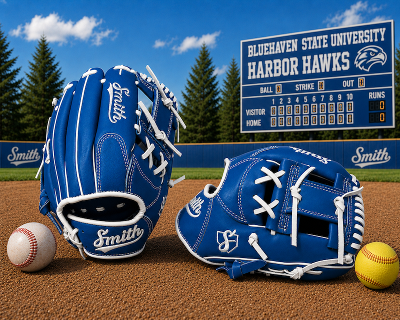 Smith FGIW-Blue n White Baseball and Softball Glove