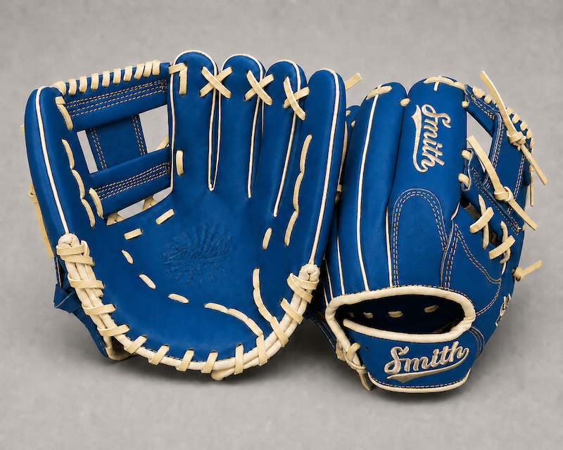 Smith FGIW-Blue n Yellow Baseball and Softball Glove
