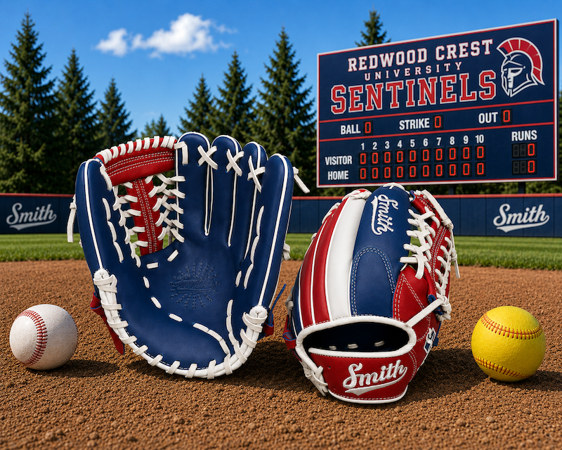 Smith FGNW-Red White & Blue Baseball and Softball Glove