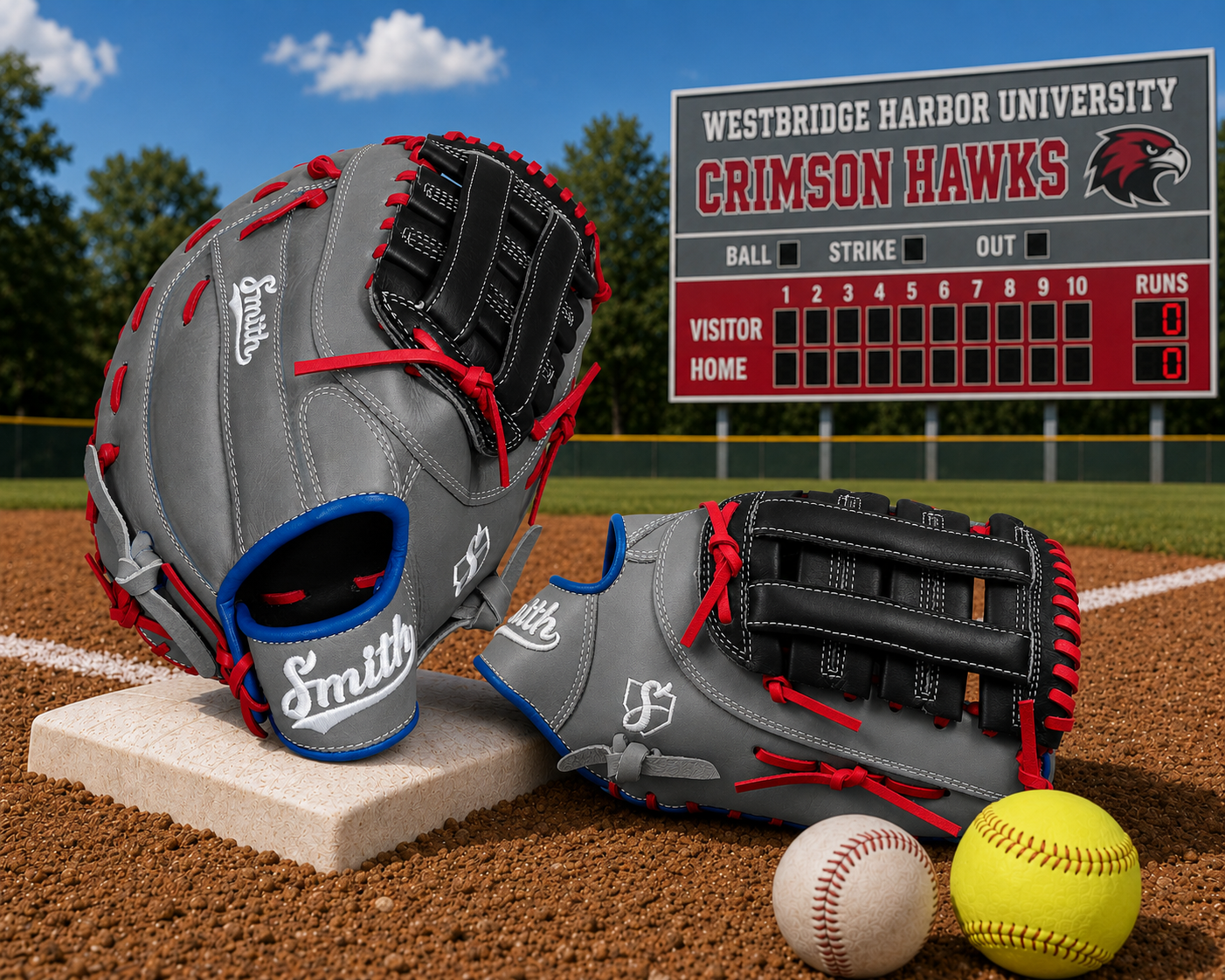 Smith FBM-Gray Black n Red
