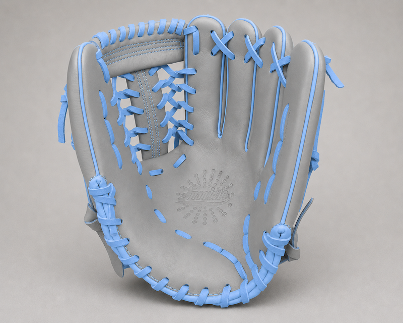 Smith FGNW-Gray n Baby Blue Baseball and Softball Glove