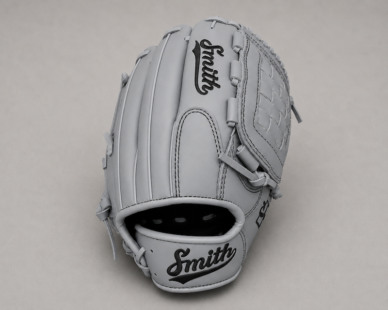 Smith FGBW-Gray n Black 2 Baseball and Softball Glove