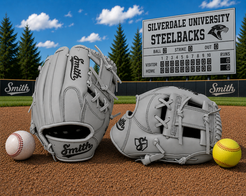 Smith FGIW-Gray n Black 2 Baseball and Softball Glove