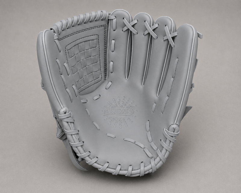 Smith FGBW-Gray n Black 2 Baseball and Softball Glove