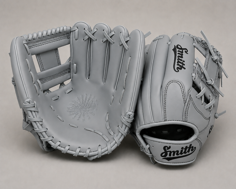 Smith FGIW-Gray n Black 2 Baseball and Softball Glove