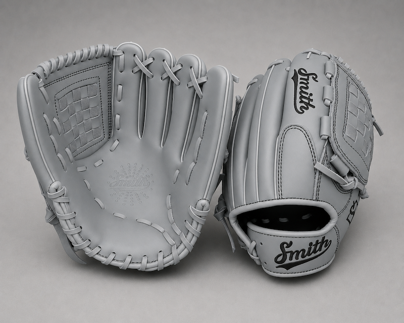 Smith FGBW-Gray n Black 2 Baseball and Softball Glove