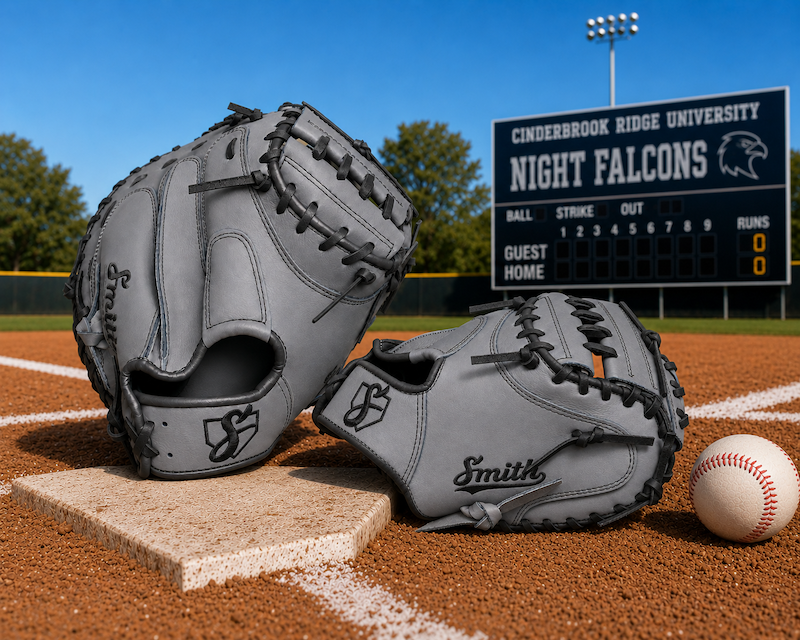Smith BBCM-Gray n Black (Baseball Catchers Glove)