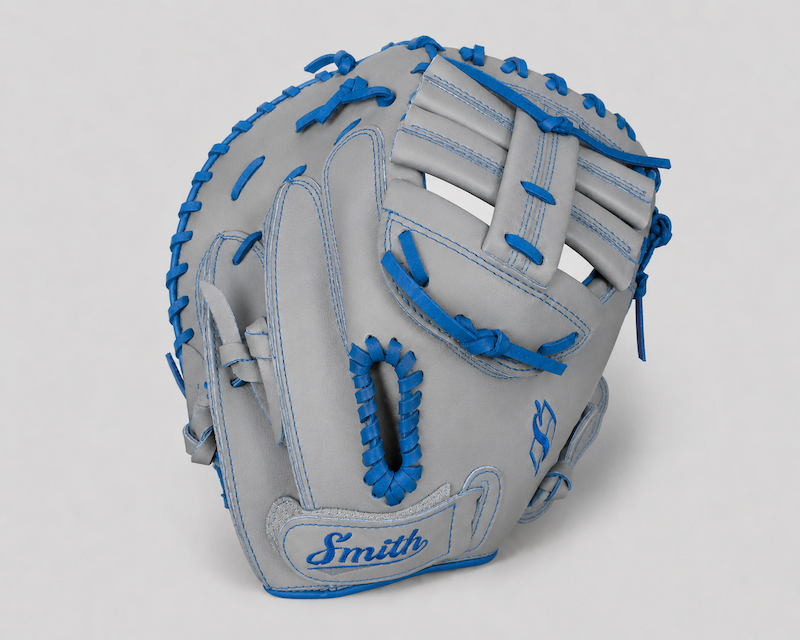 Smith SBCM-Gray n Blue (Softball Catchers Glove)
