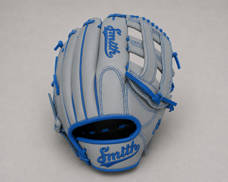 Smith FGHW-Gray n Blue Baseball and Softball Glove