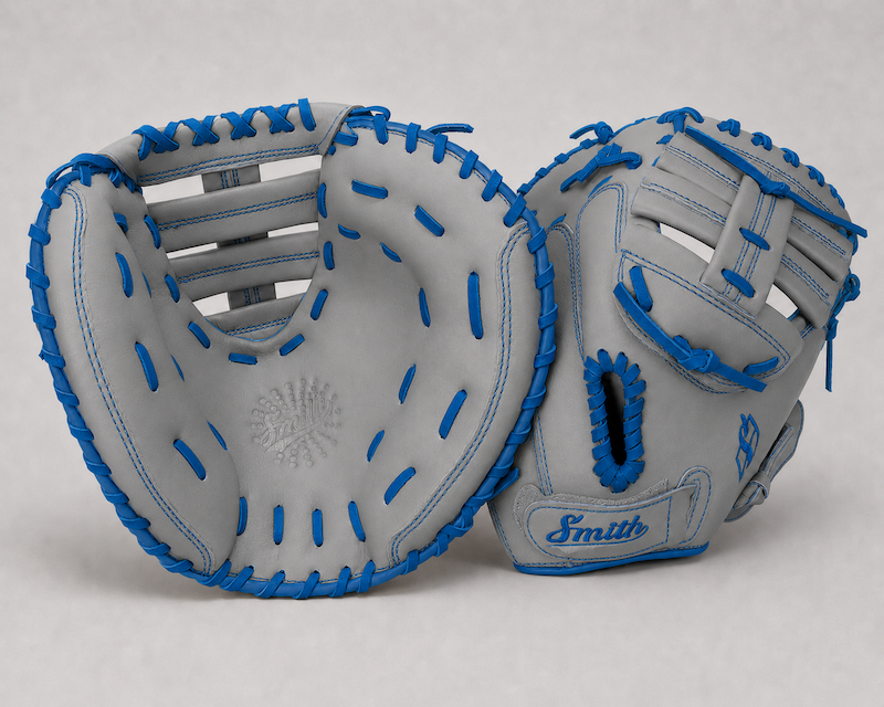 Smith SBCM-Gray n Blue (Softball Catchers Glove)