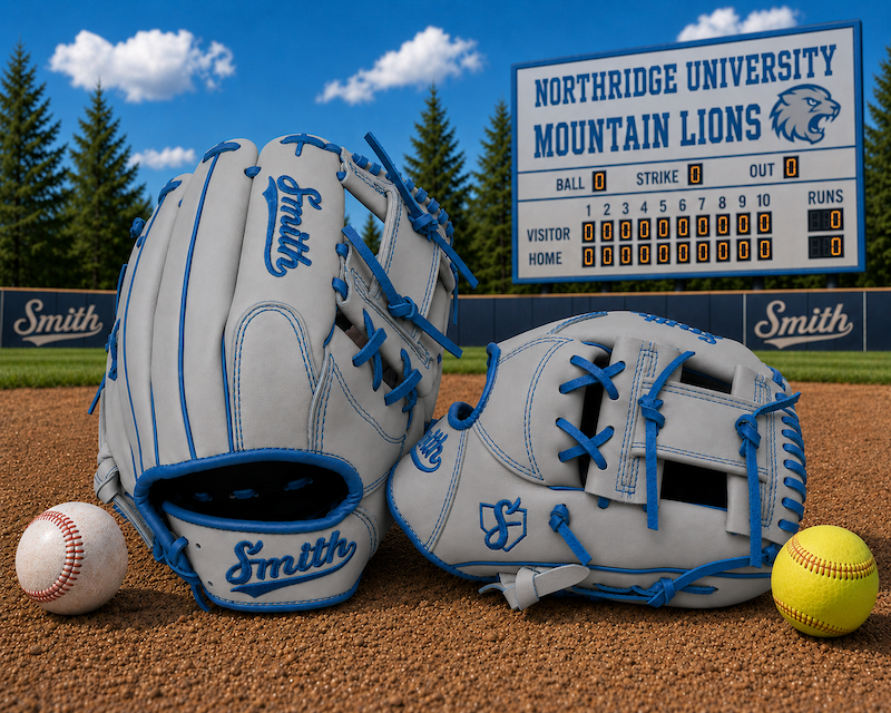 Smith FGIW-Gray n Blue Baseball and Softball Glove