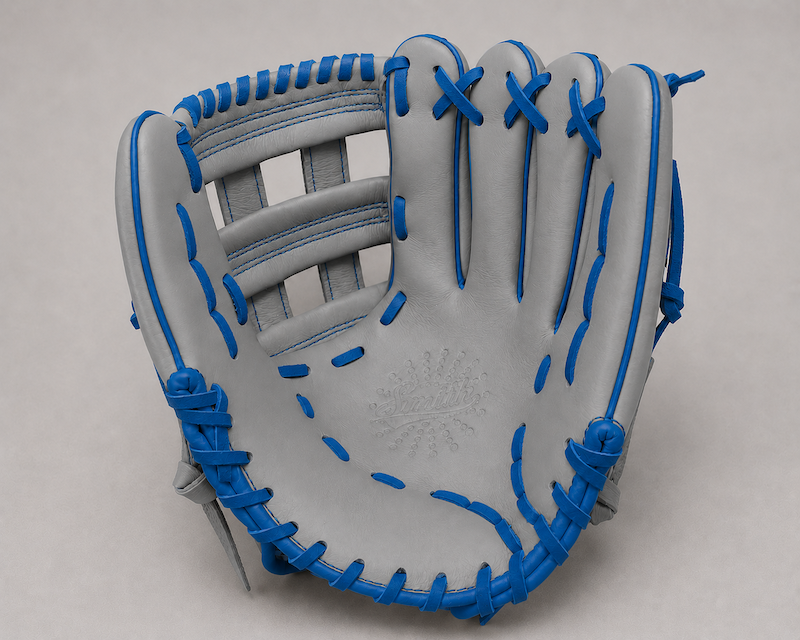 Smith FGHW-Gray n Blue Baseball and Softball Glove