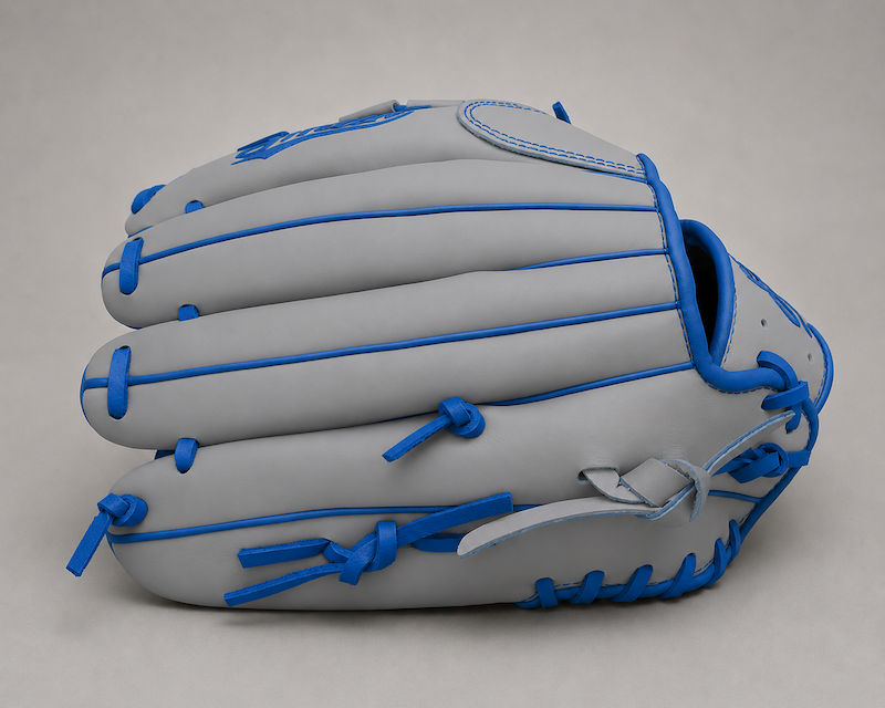 Smith FGBW-Gray n Blue Baseball and Softball Glove