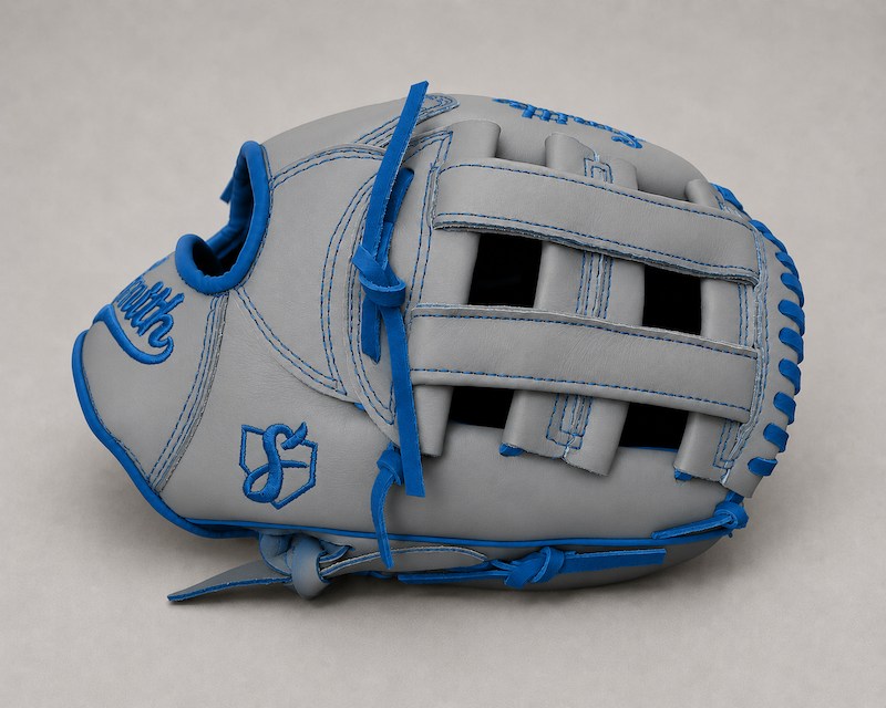 Smith FGHW-Gray n Blue Baseball and Softball Glove
