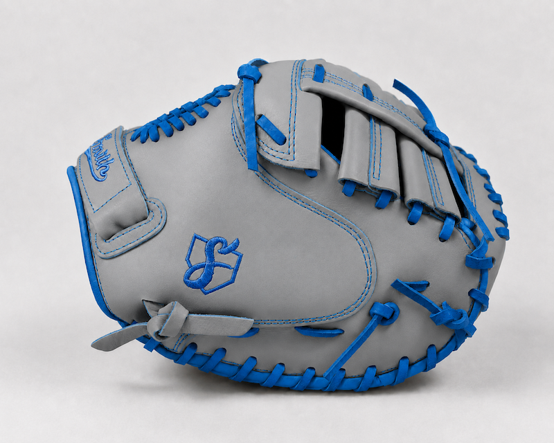 Smith SBCM-Gray n Blue (Softball Catchers Glove)
