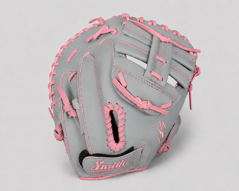 Smith SBCM-Gray n Pink (Softball Catchers Glove)