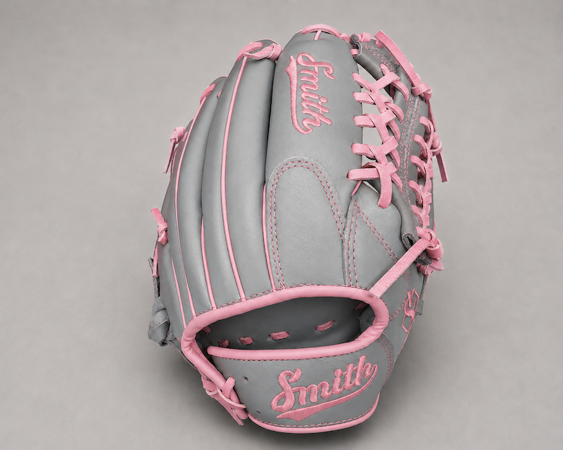 Smith FGNW-Gray n Pink Baseball and Softball Glove