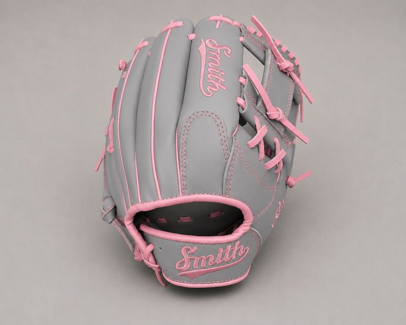 Smith FGIW-Gray n Pink Baseball and Softball Glove