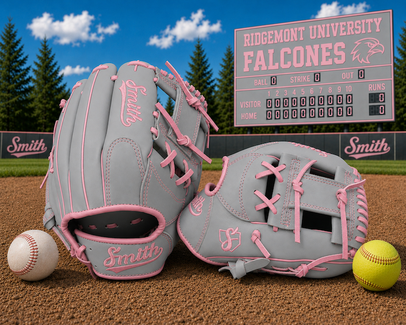 Smith FGIW-Gray n Pink Baseball and Softball Glove