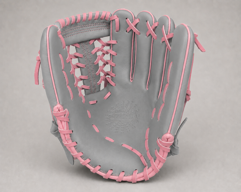 Smith FGNW-Gray n Pink Baseball and Softball Glove