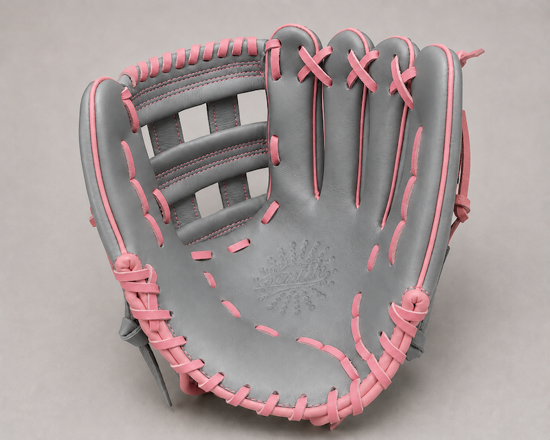 Smith FGHW-Gray n Pink Baseball and Softball Glove