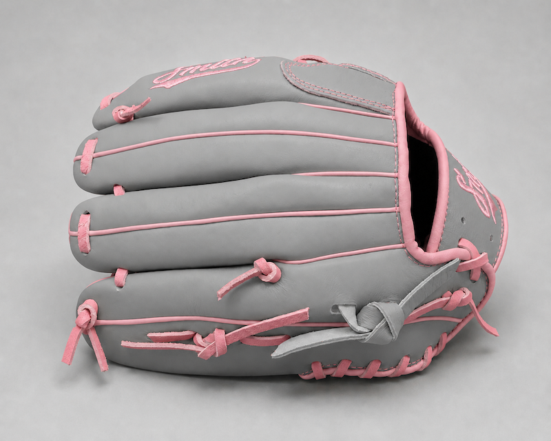 Smith FGNW-Gray n Pink Baseball and Softball Glove