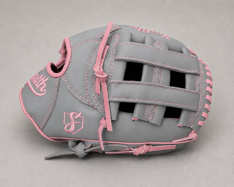 Smith FGHW-Gray n Pink Baseball and Softball Glove