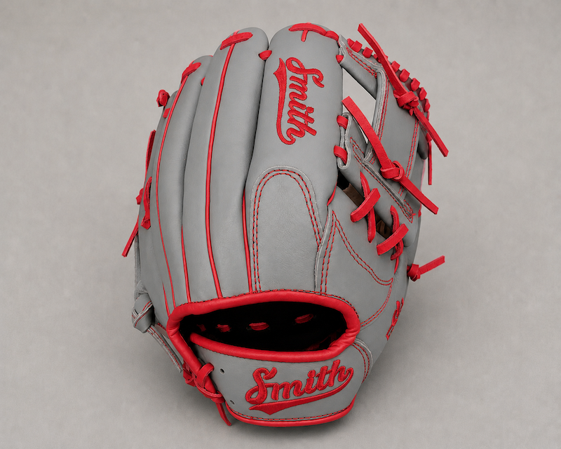 Smith FGIW-Gray n Red Baseball and Softball Glove