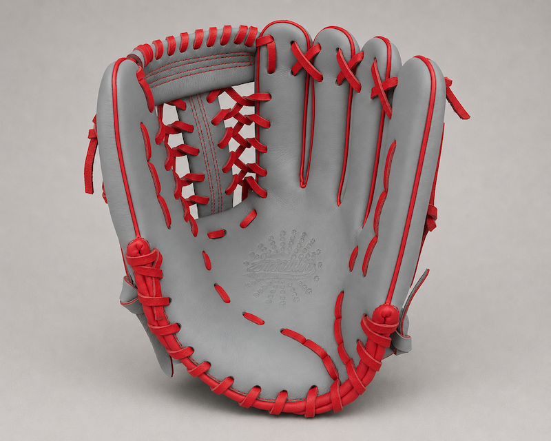 Smith FGNW-Gray n Red Baseball and Softball Glove