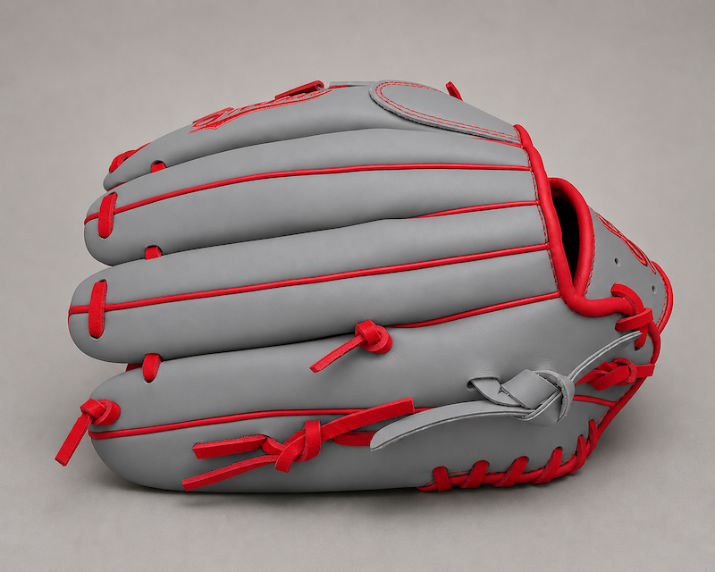 Smith FGBW-Gray n Red Baseball and Softball Glove