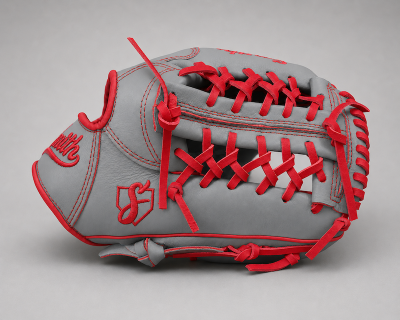 Smith FGNW-Gray n Red Baseball and Softball Glove